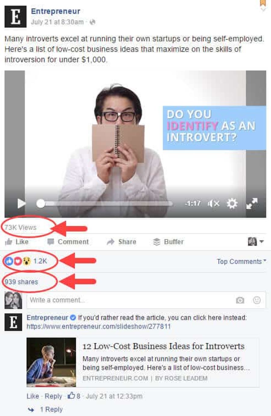 create good content to share on social media
