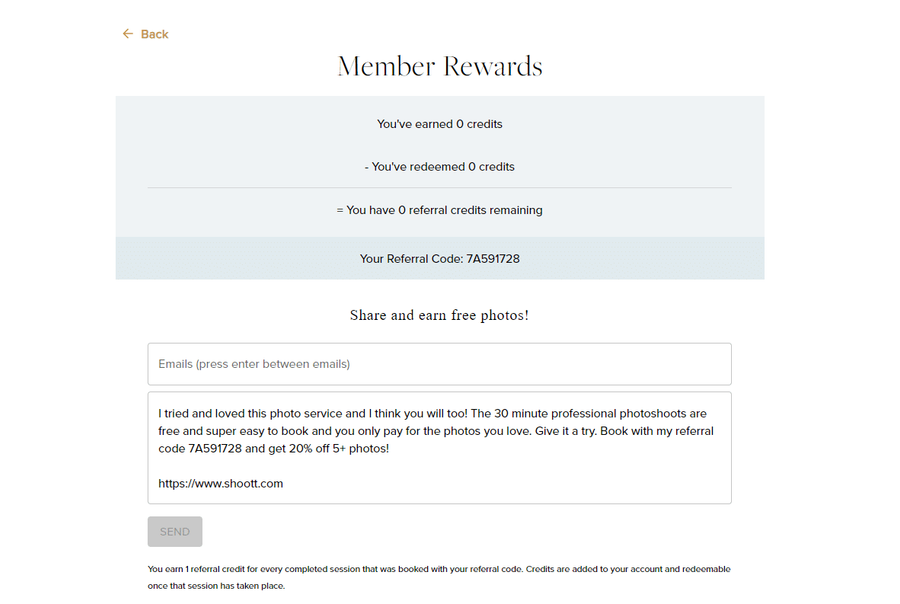 shoot referral landing page 2