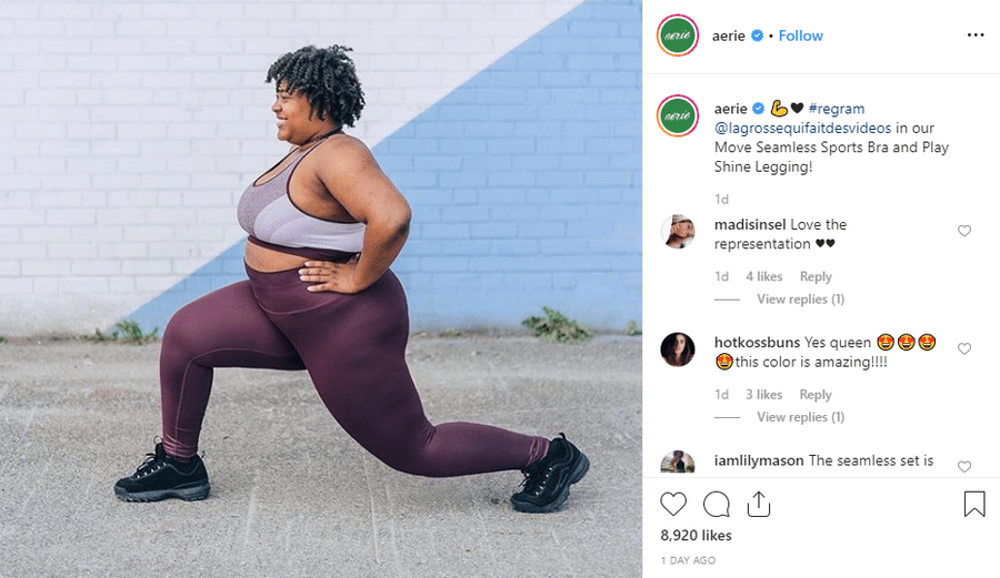 aerie real workout