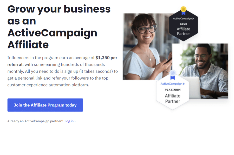 ActiveCampaign SaaS affiliate program 1