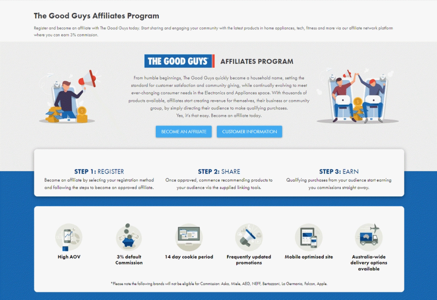 good guys franchise affiliate marketing
