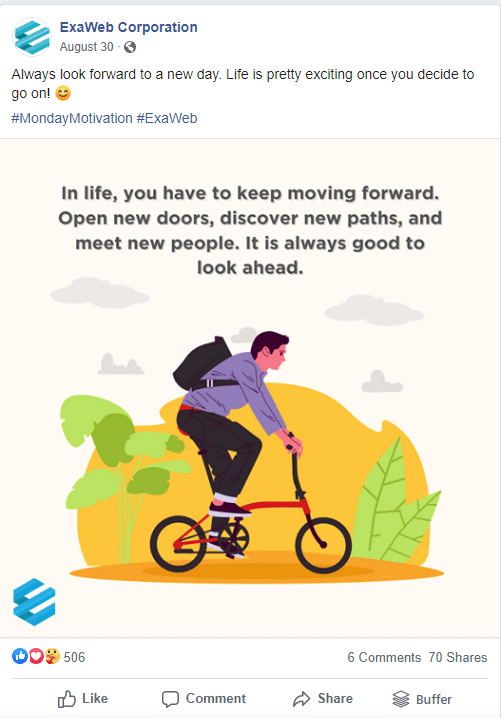 exaweb motivation monday