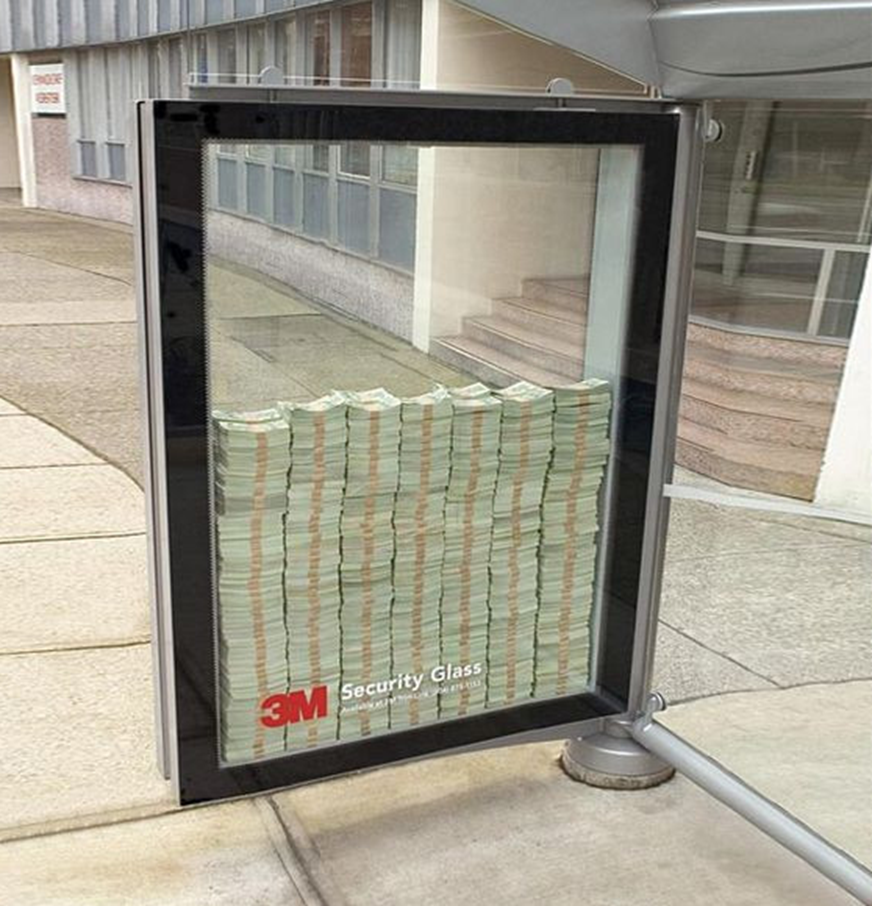 Illustration: 7. 3M Security Glass