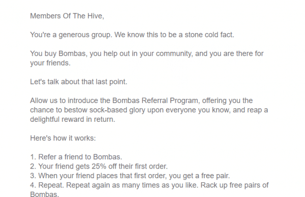 bombas letter