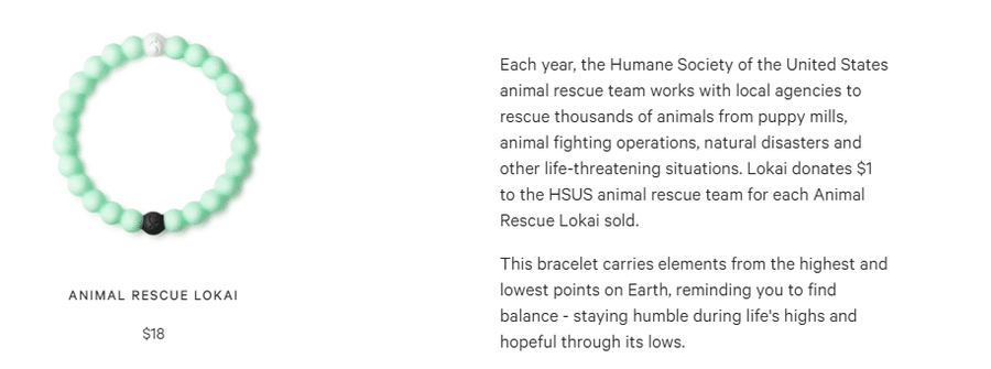 animal rescue lokai partnership