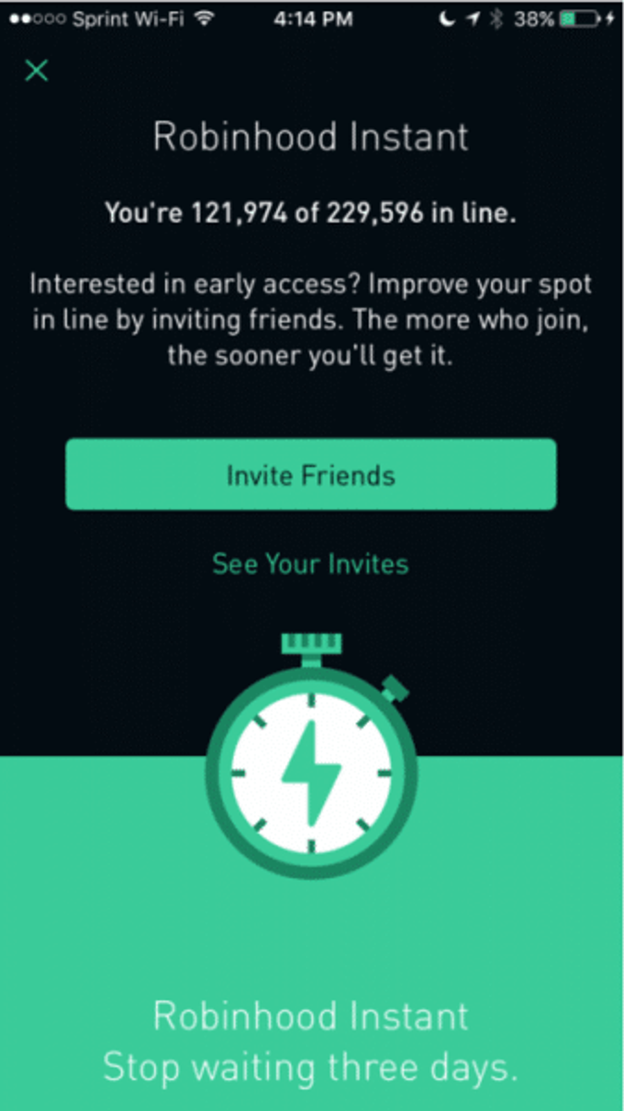 robinhood instant