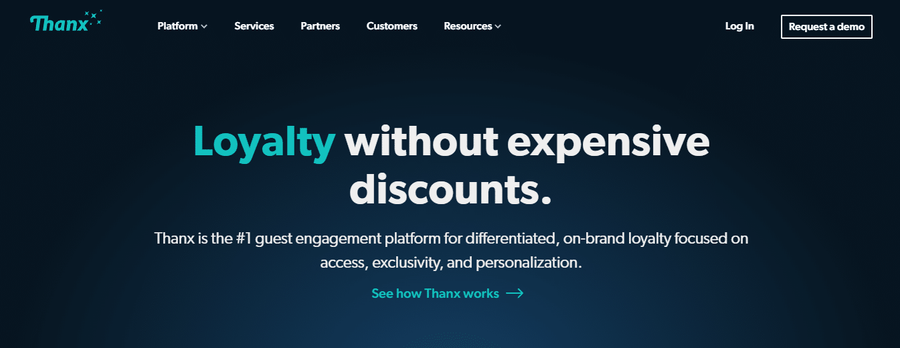 Thanx software homepage