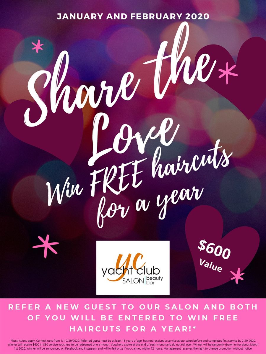 Share the Love Referral contest