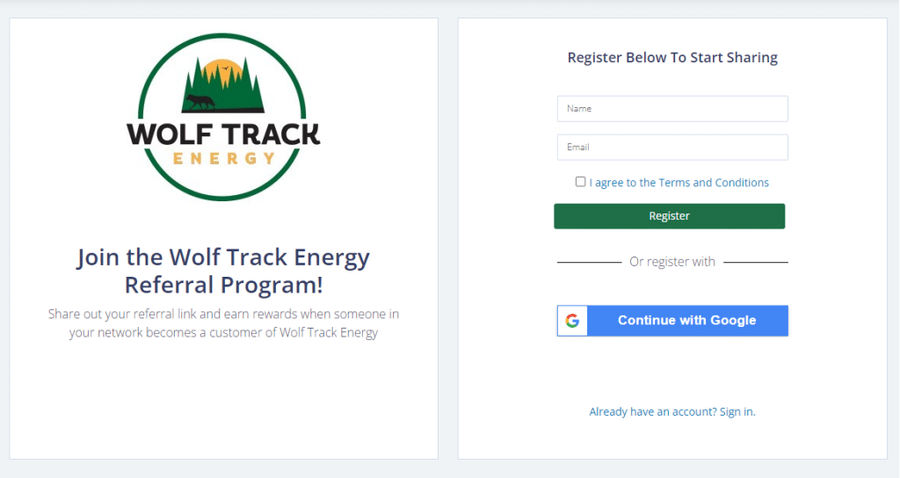 wolf track energy