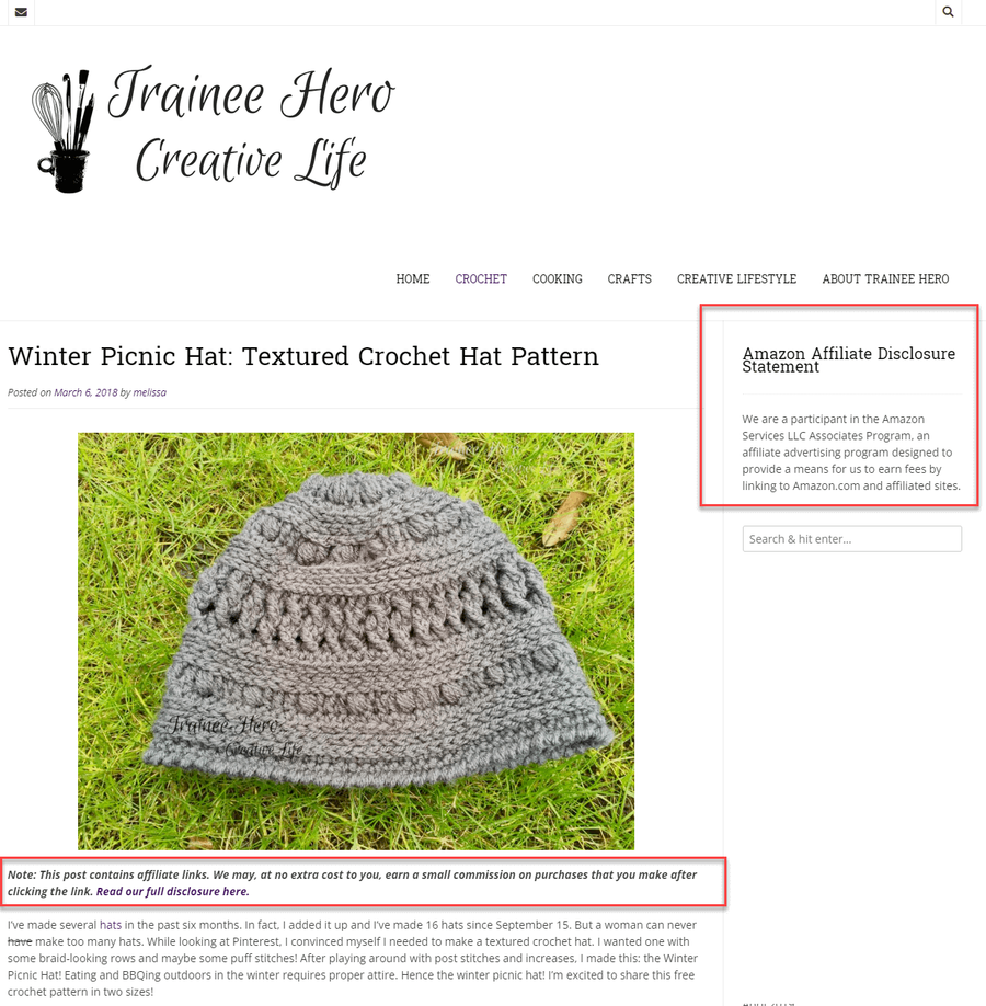 blogger affiliate
