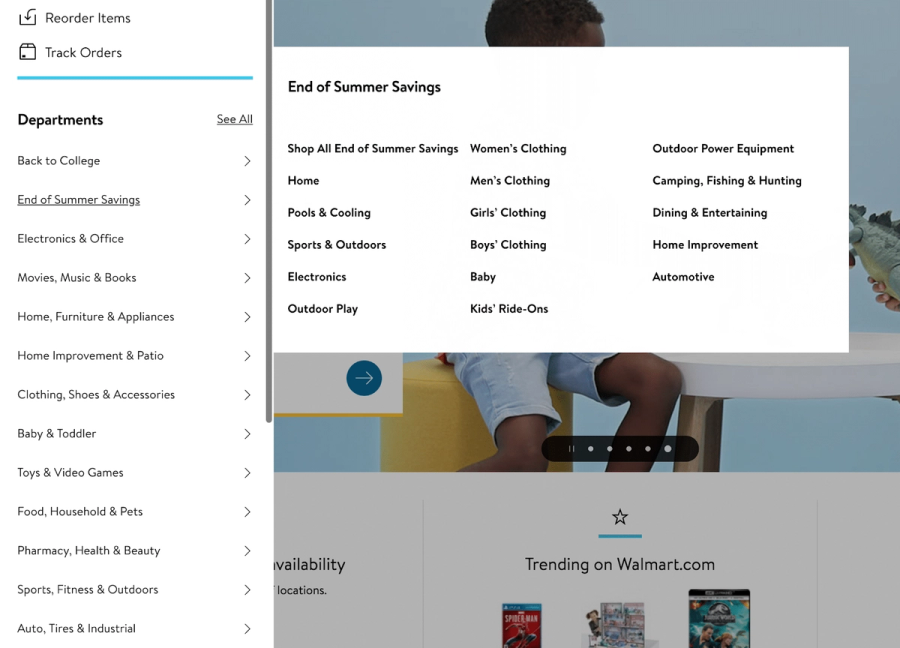 walmart menu
