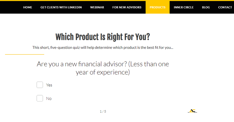 Illustration: 5. Position quizzes on same-topic content pages