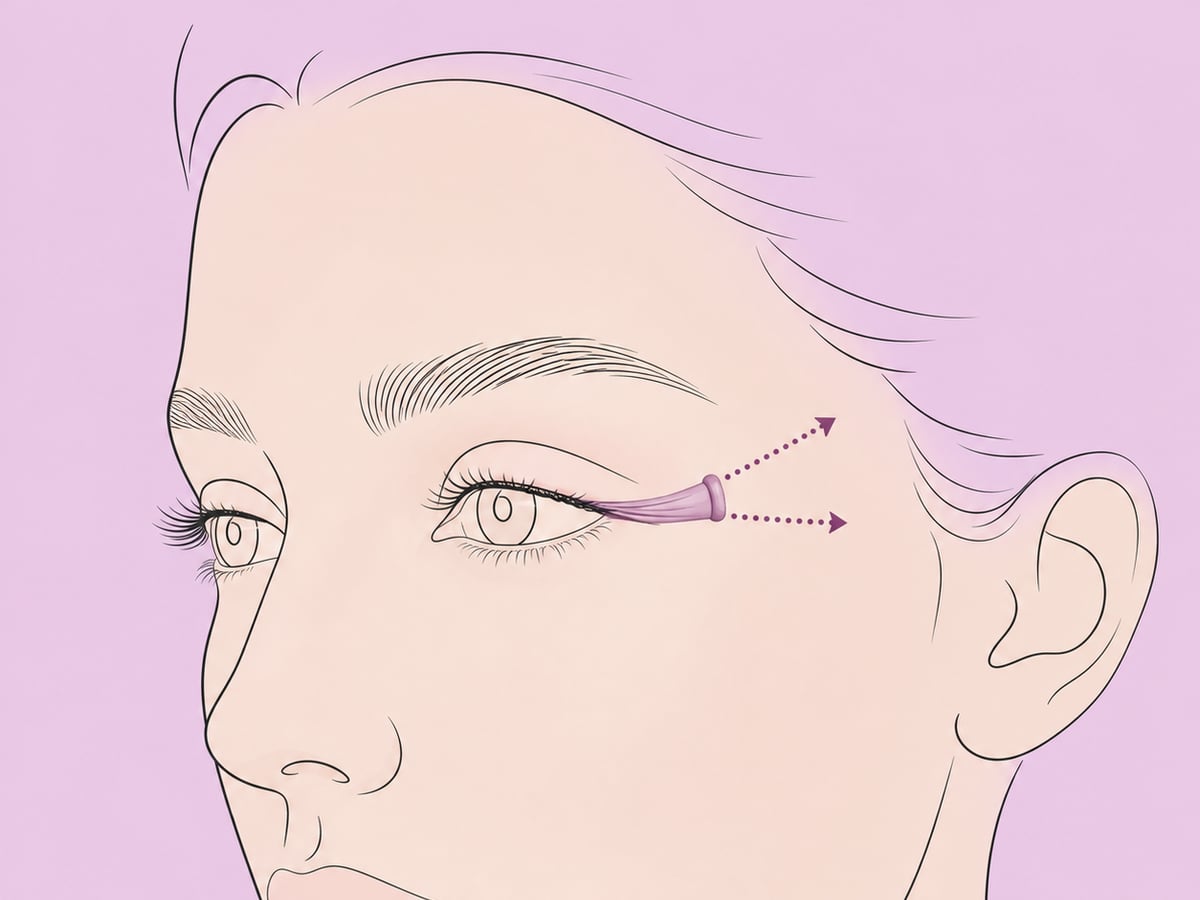 Laterale Kanthoplastik — illustration