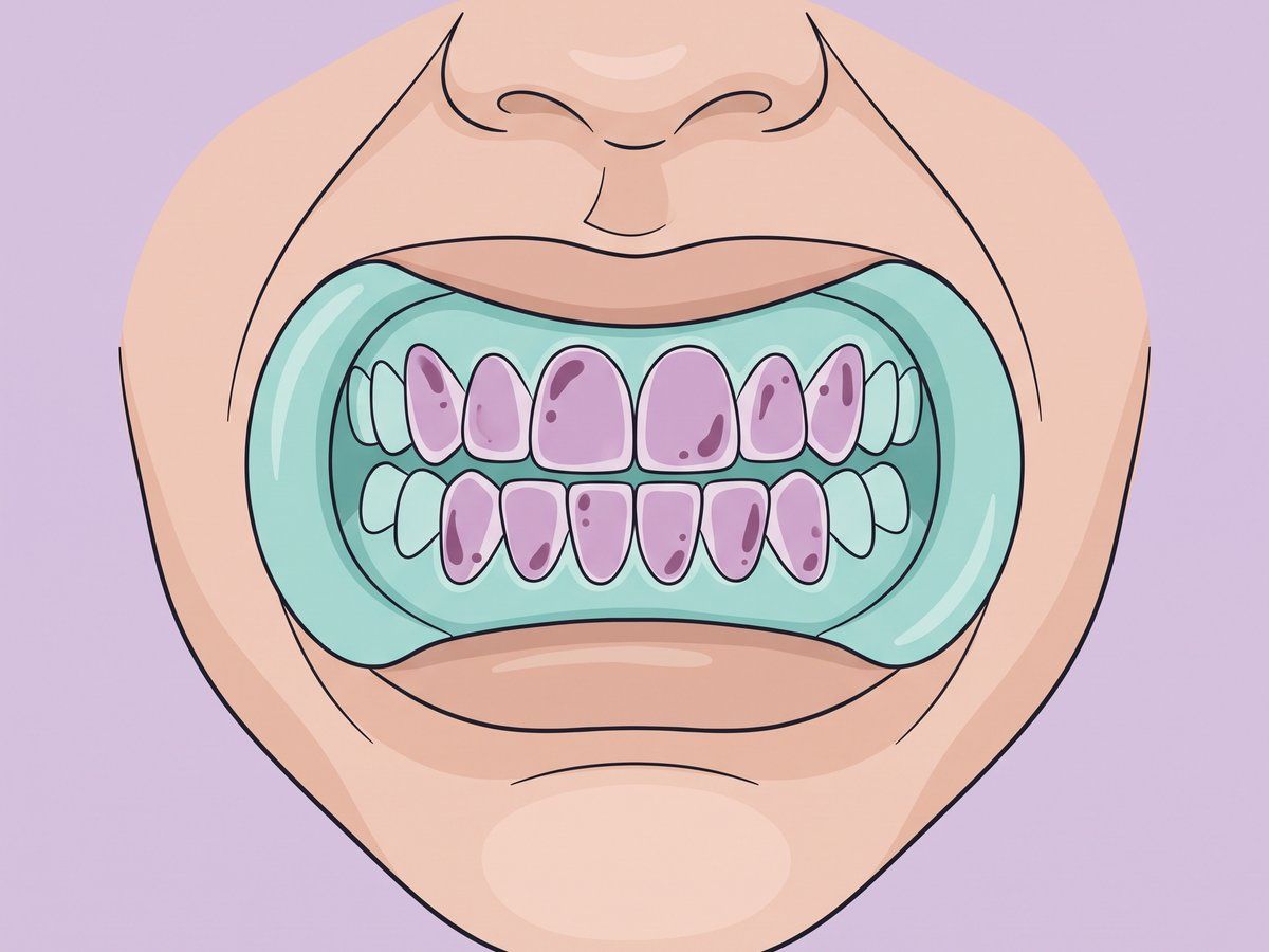 التبييض في العيادة (على الكرسي) — illustration
