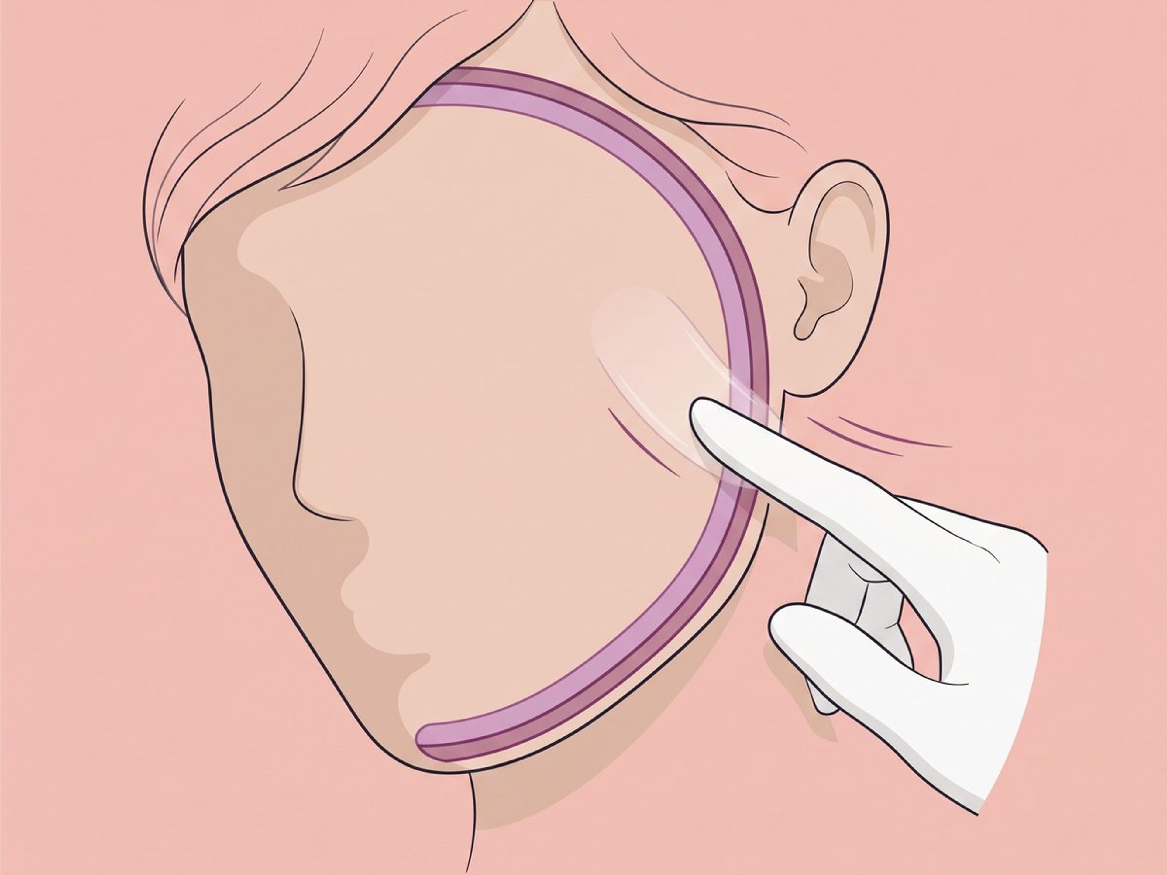 Topisches Serum auf intakter Haut — illustration