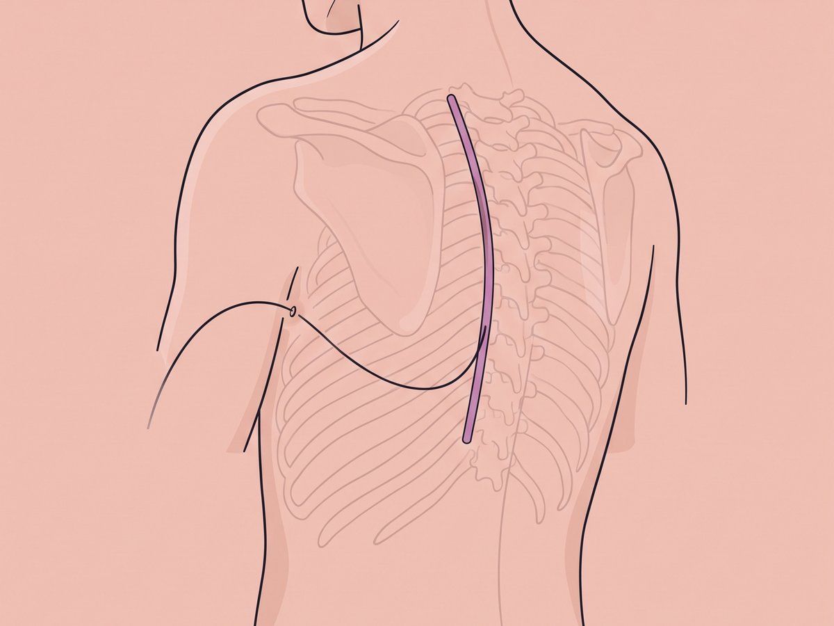Endoskopische thorakale Sympathektomie — illustration
