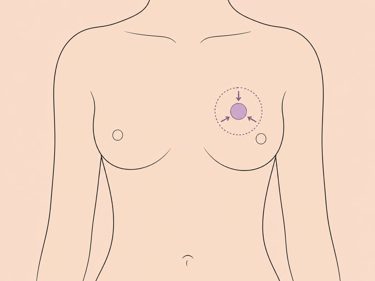 Donut- (periareoläre) Straffung — illustration