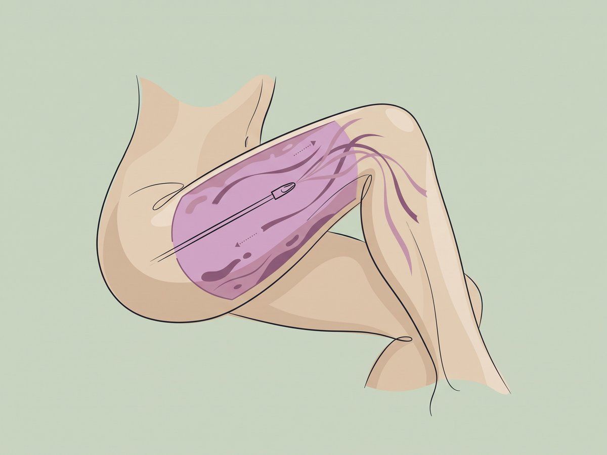 Strukturelle Fetttransplantation nach Coleman-Art — illustration