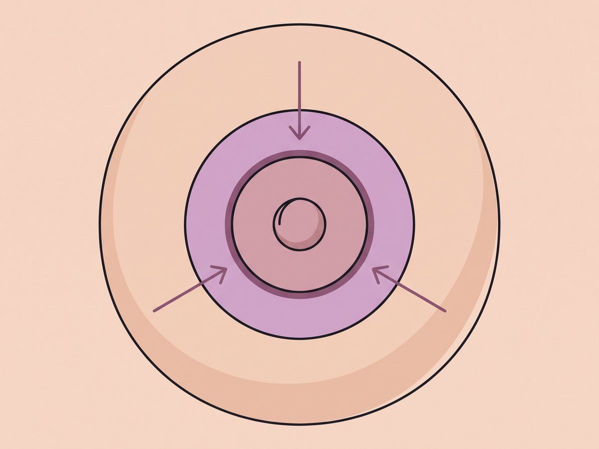 Warzenhofverkleinerung — illustration