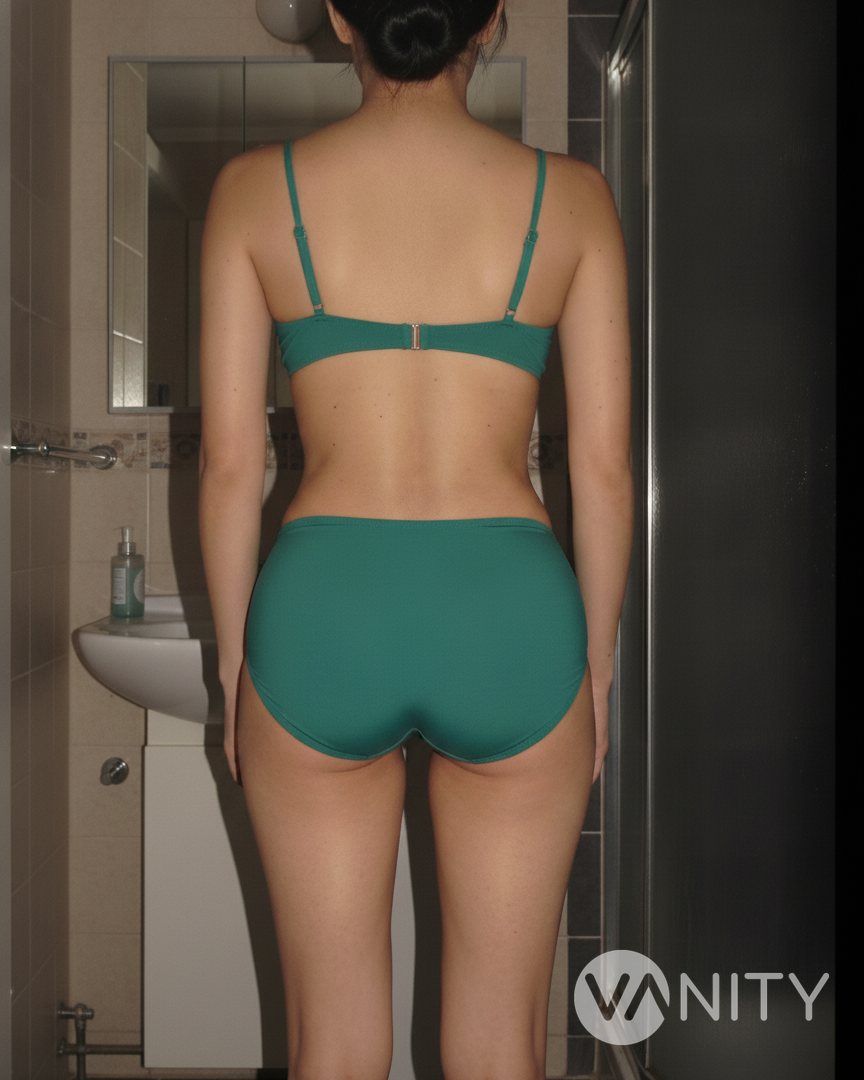 After Brazilian butt lift — illustrative, not a real patient