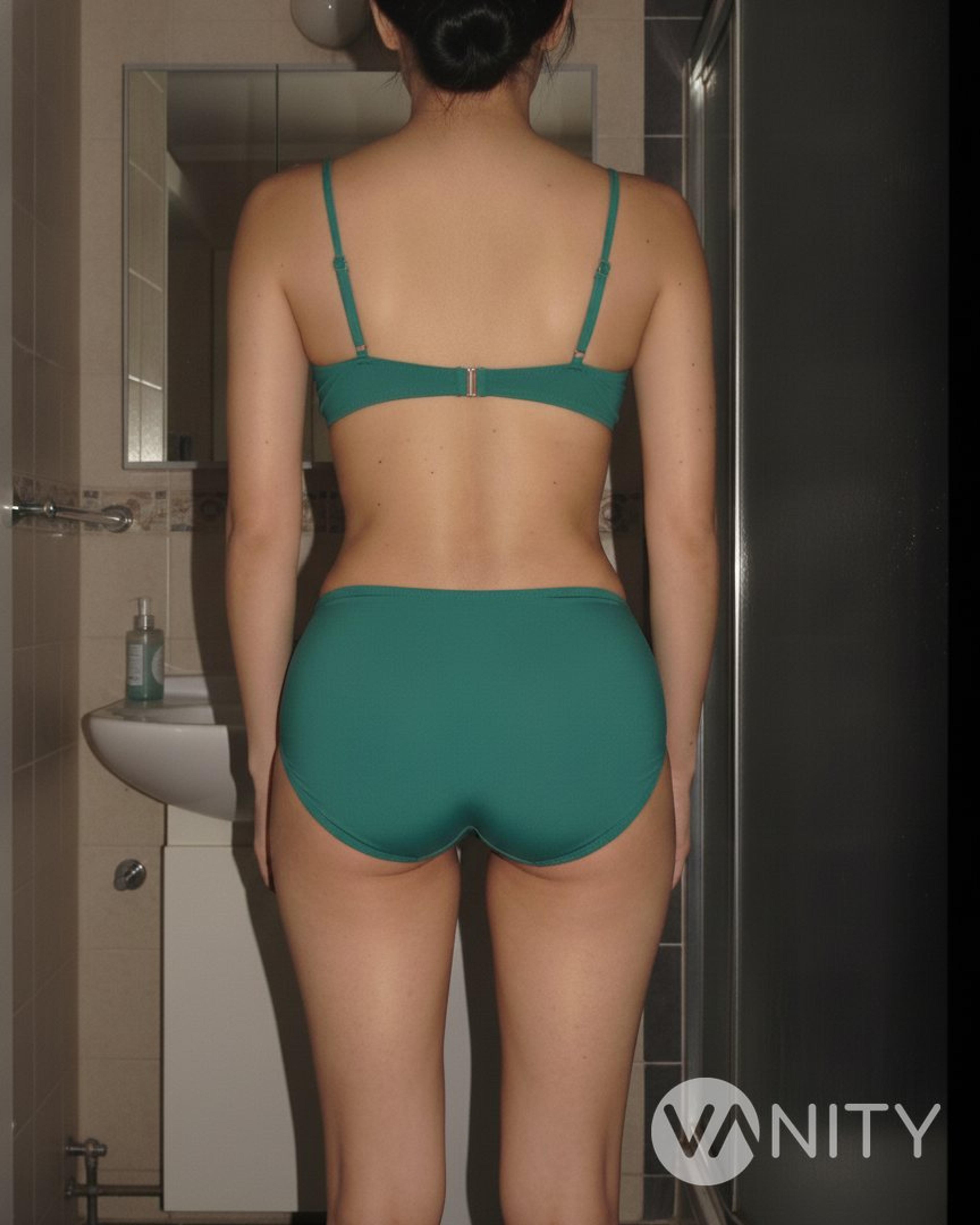 After Brazilian butt lift — illustrative, not a real patient