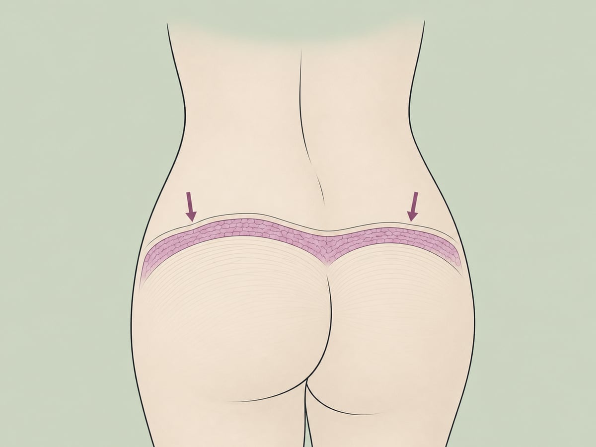 Subkutanes Fettgrafting — illustration