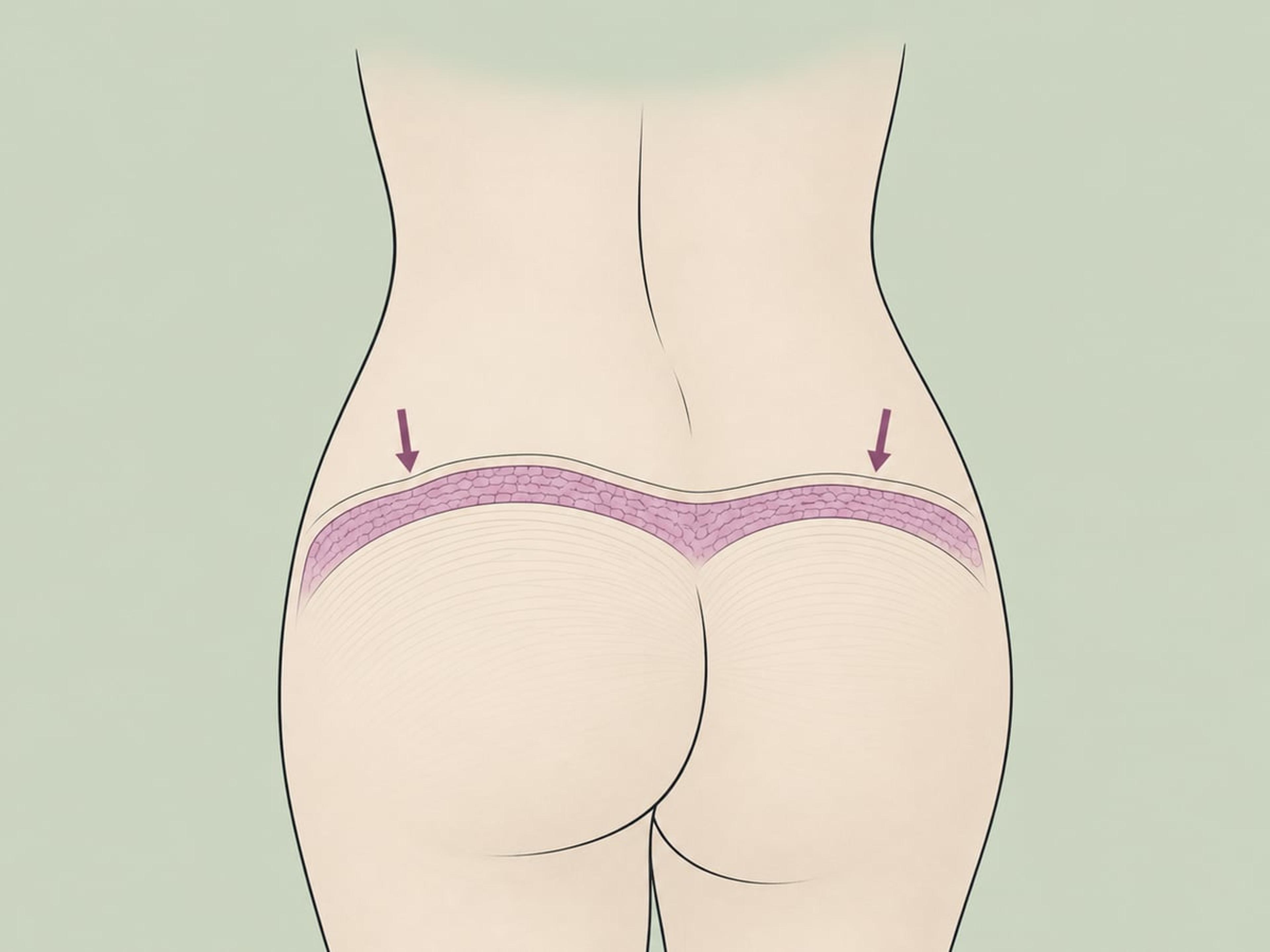 Subkutanes Fettgrafting — illustration