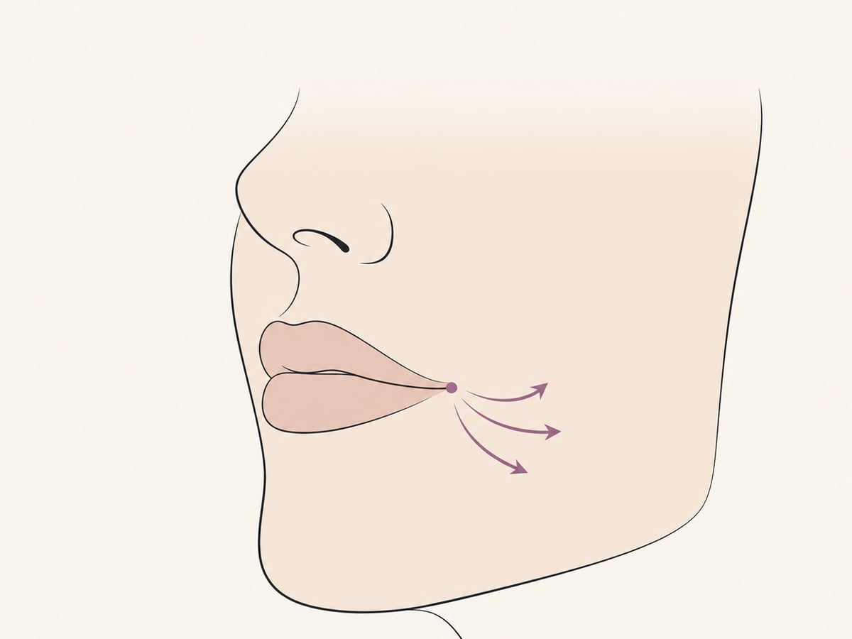 Tecnica con cannula — illustration
