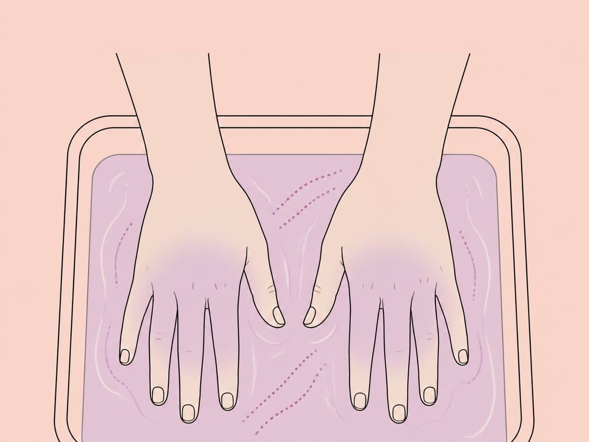 Leitungswasser-Iontophorese — illustration