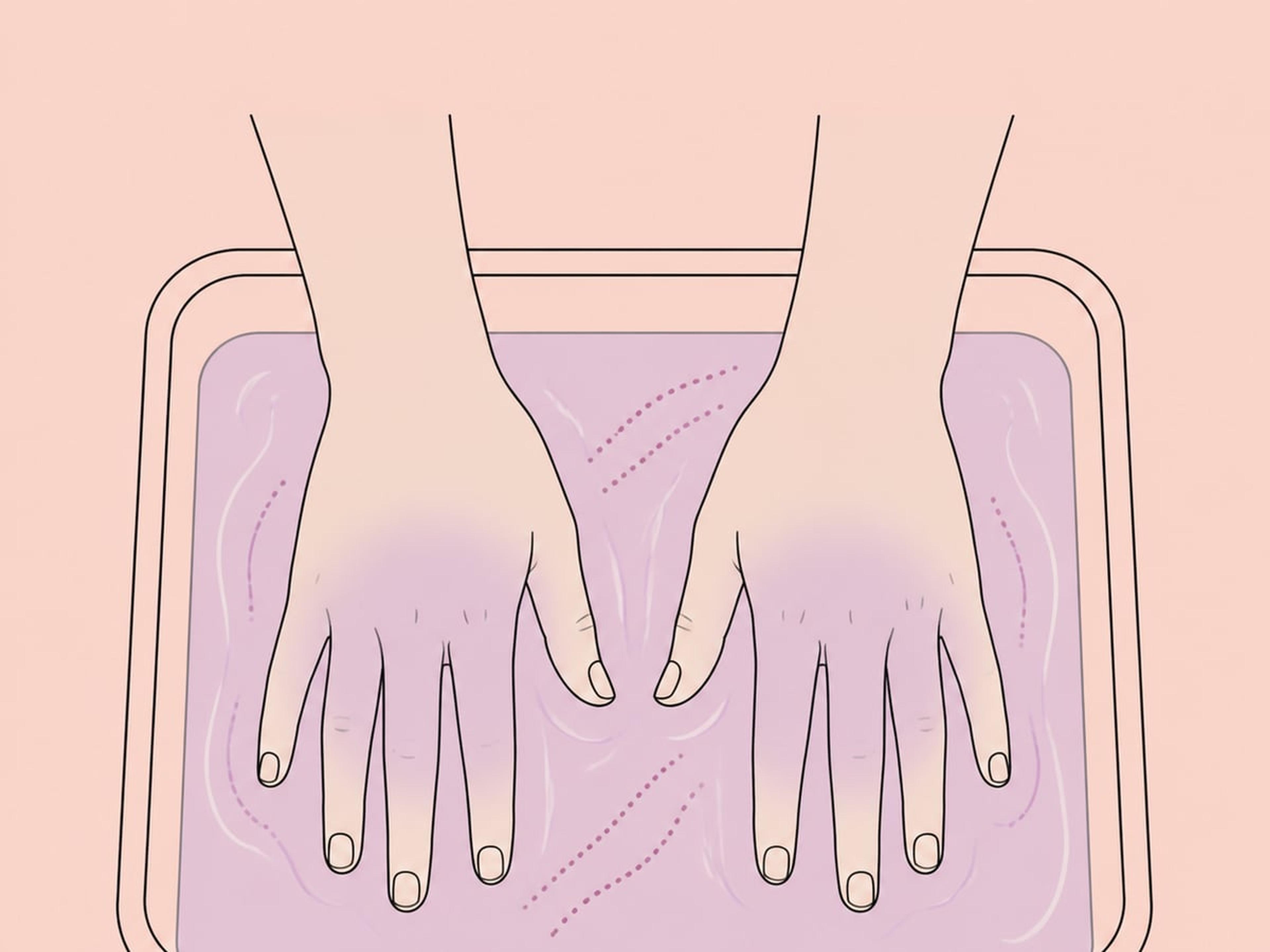 Leitungswasser-Iontophorese — illustration