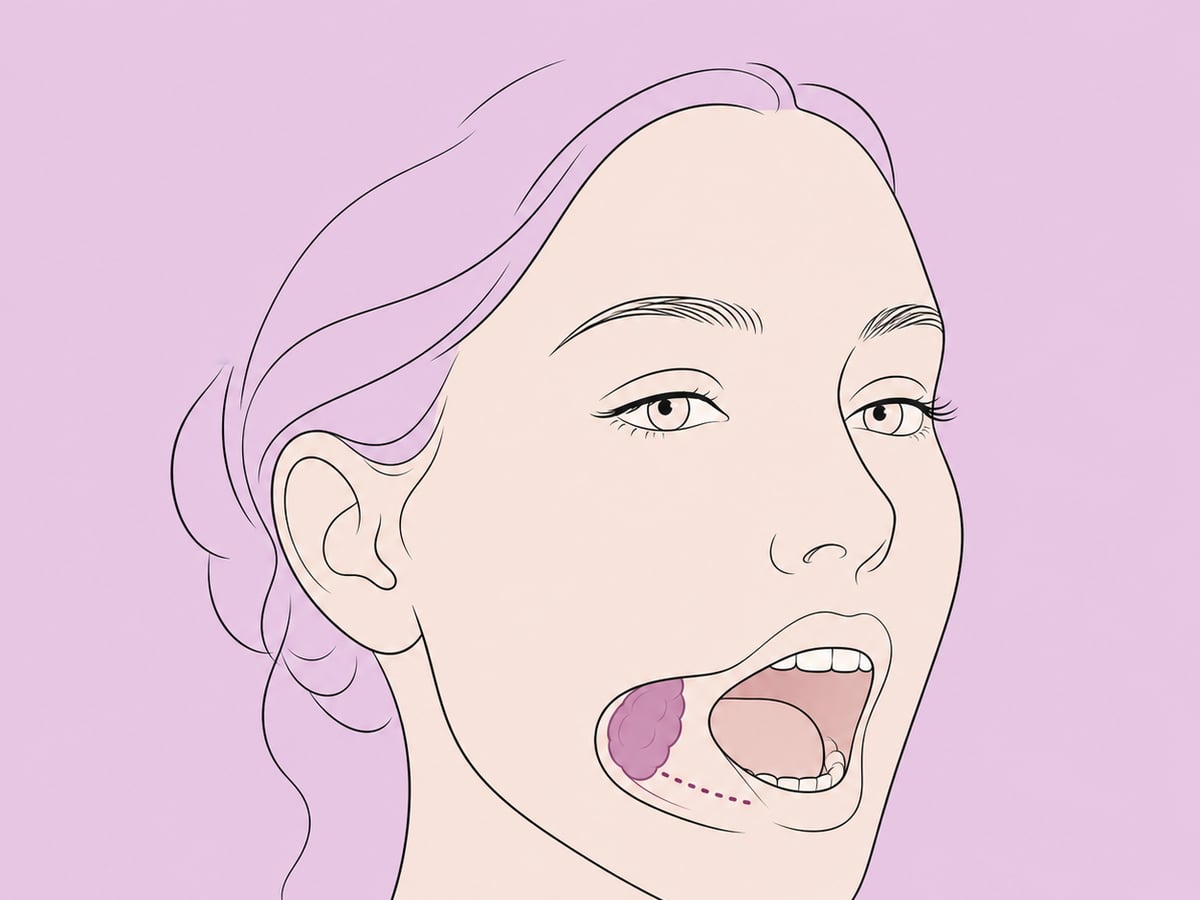 Standardmäßige intraorale Entfernung — illustration