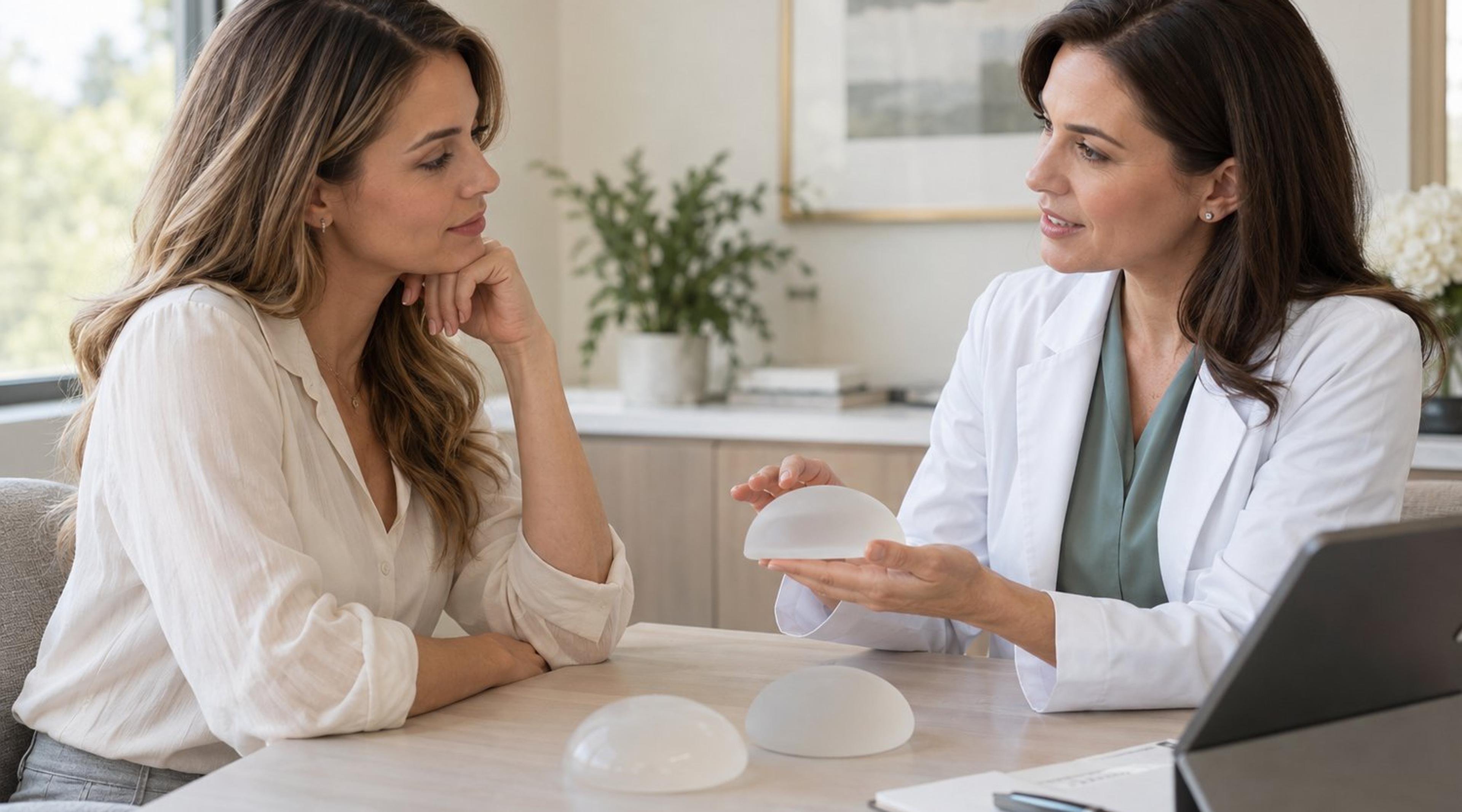 Can I choose a bigger breast augmentation without heavier implants?