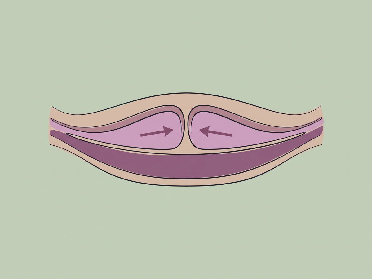 Hintere Kolporrhaphie (Vaginoplastik der hinteren Wand) — illustration
