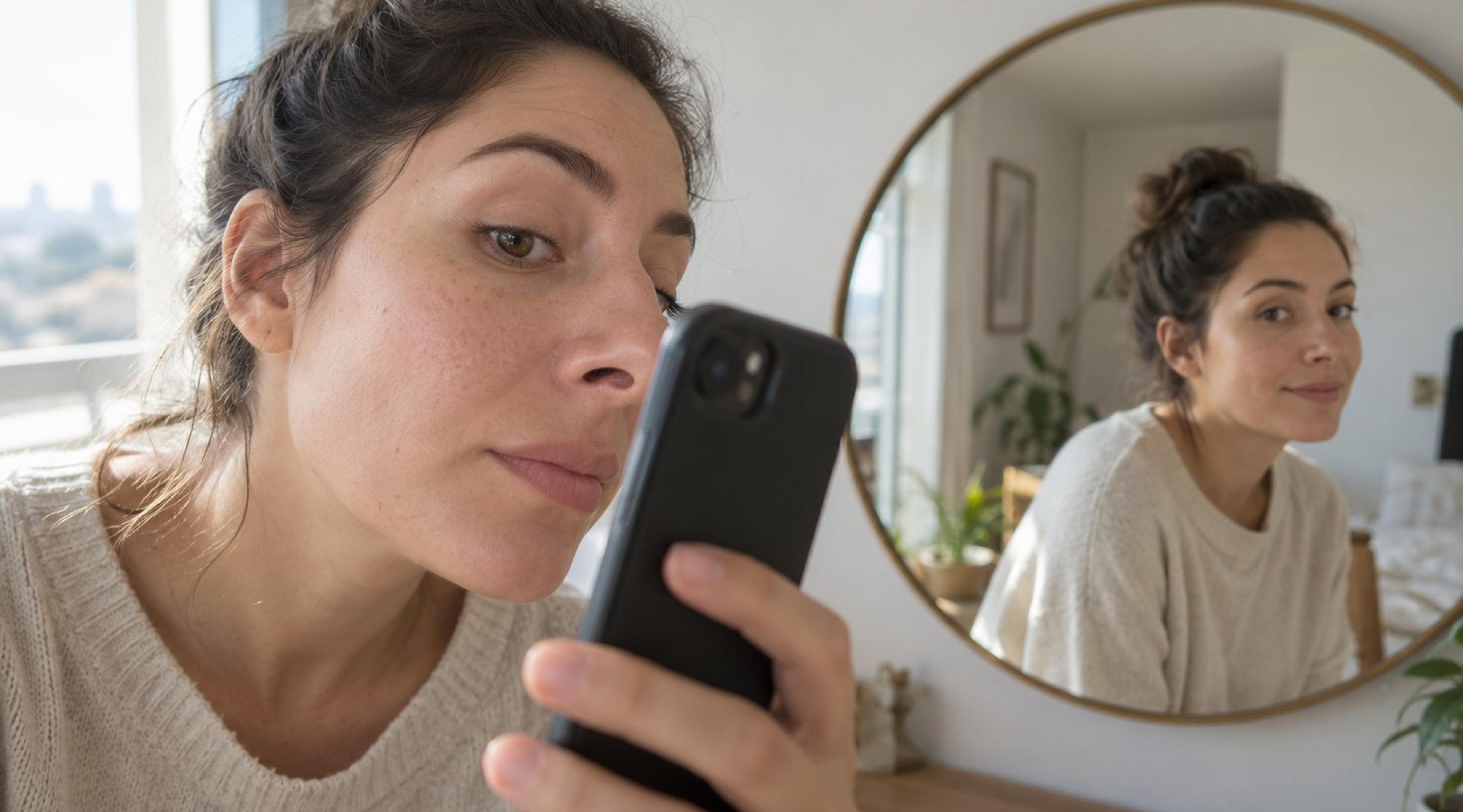 Why does my nose look bigger in selfies? Camera distortion and real proportions