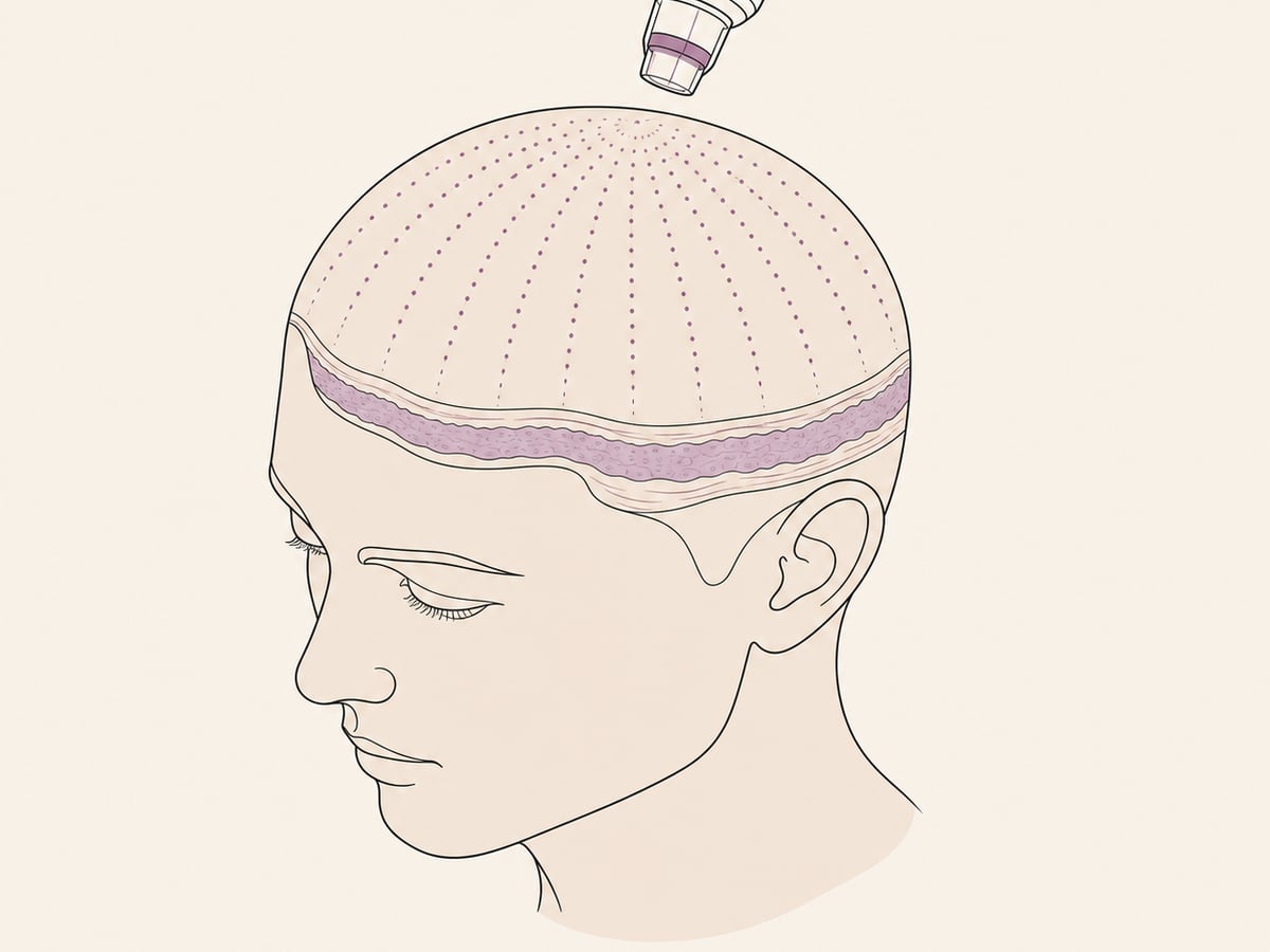 Mesotherapie-Pistole (Autoinjektor) — illustration