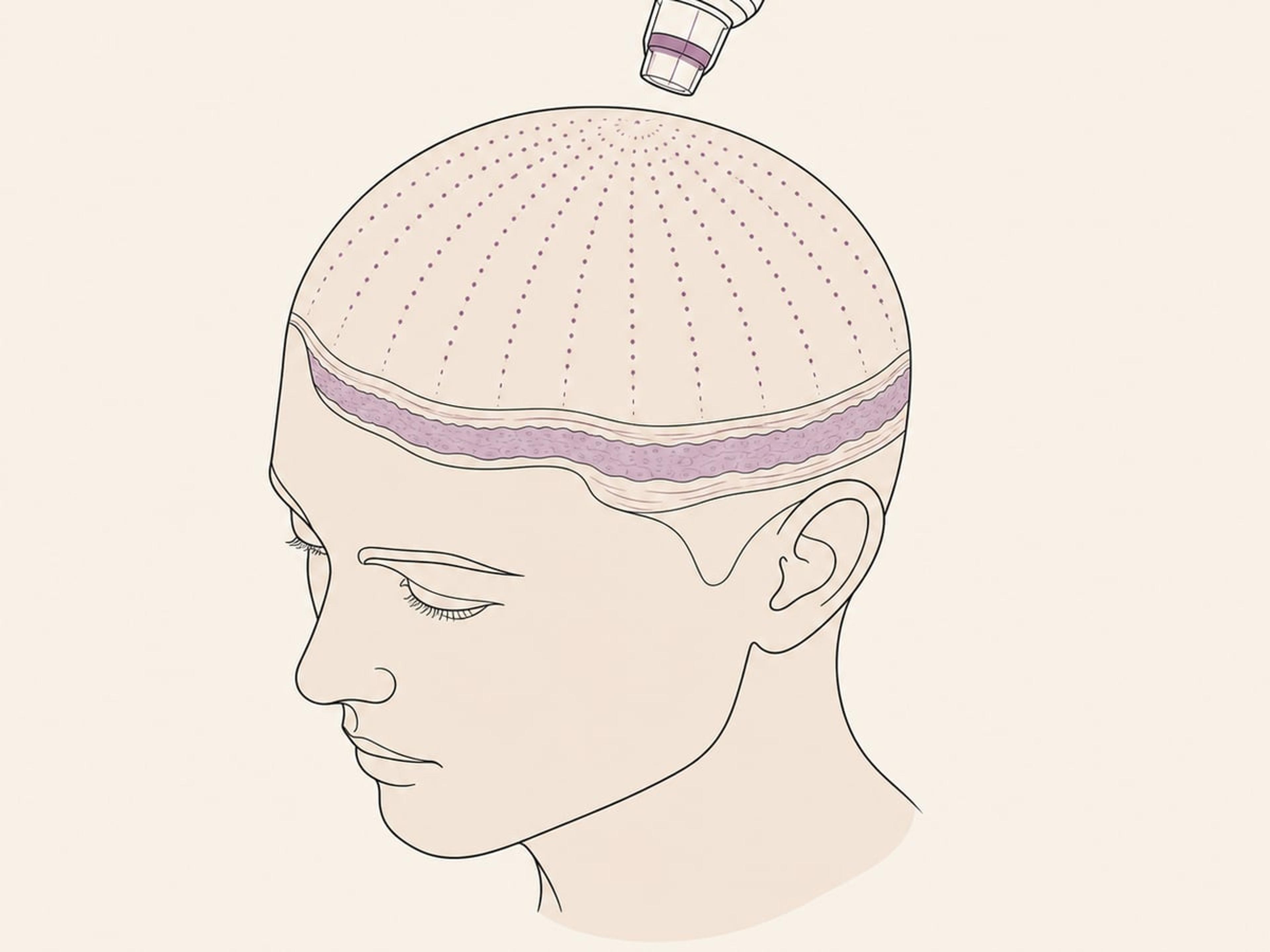 Mesotherapie-Pistole (Autoinjektor) — illustration