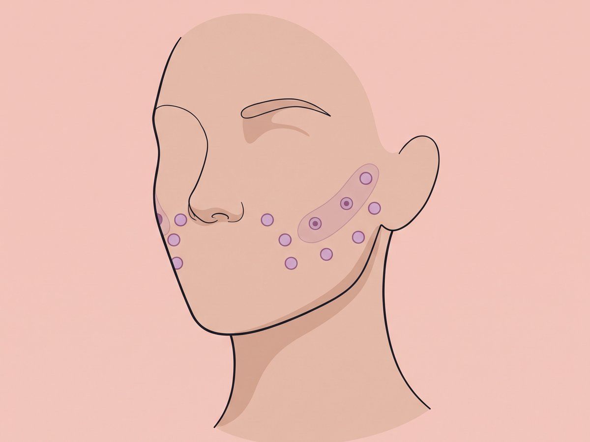 Hybrid-Bio-Remodelling mit kooperativem Komplex (Profhilo) — illustration