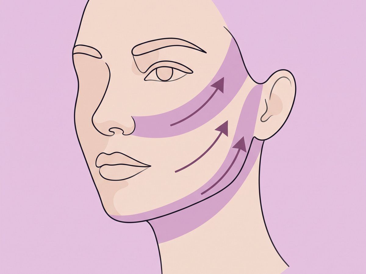 Sospensione con fili PDO barbed (cog) — illustration