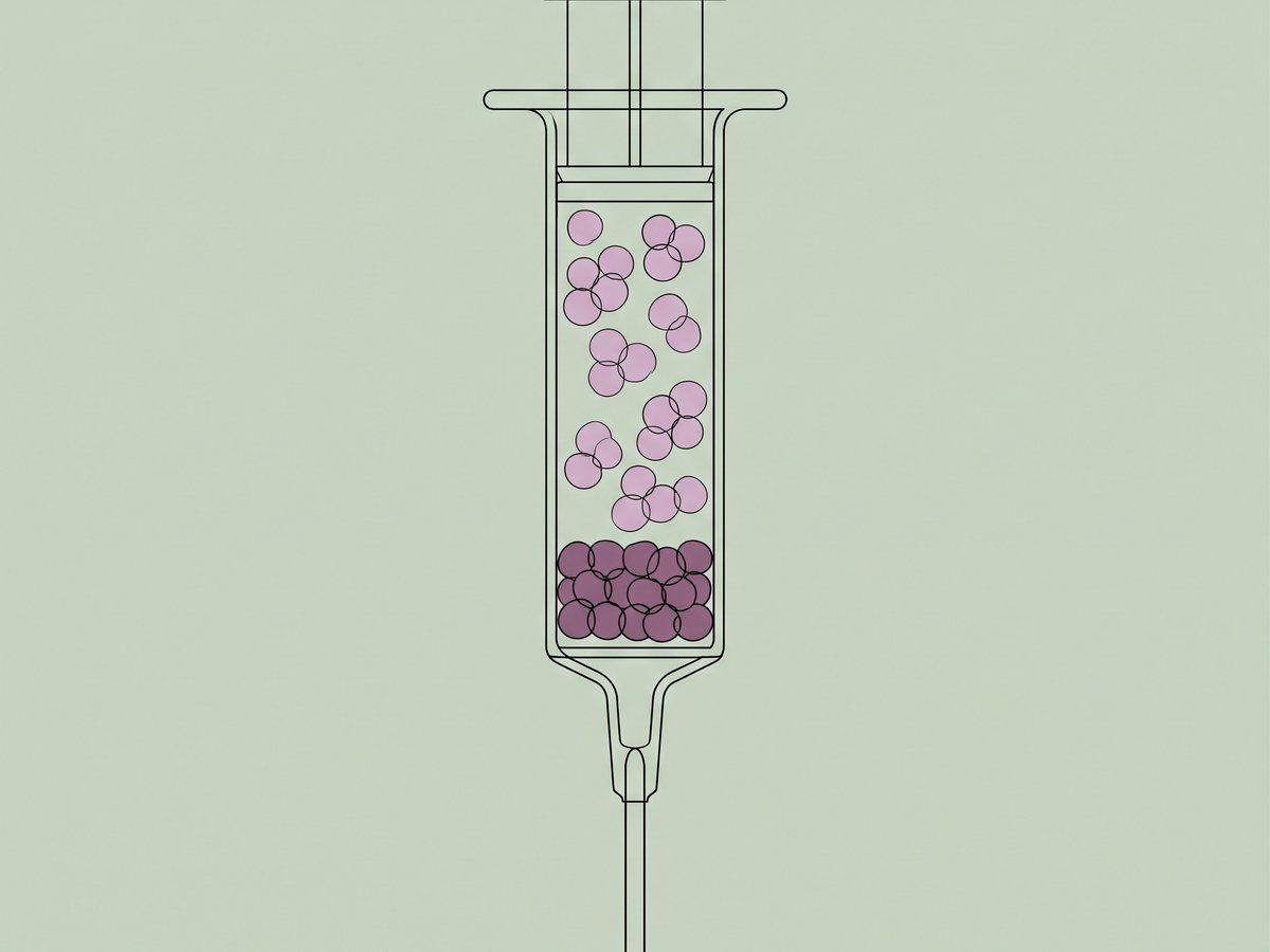 Extracción de micrograsa y procesamiento de bajo trauma — illustration