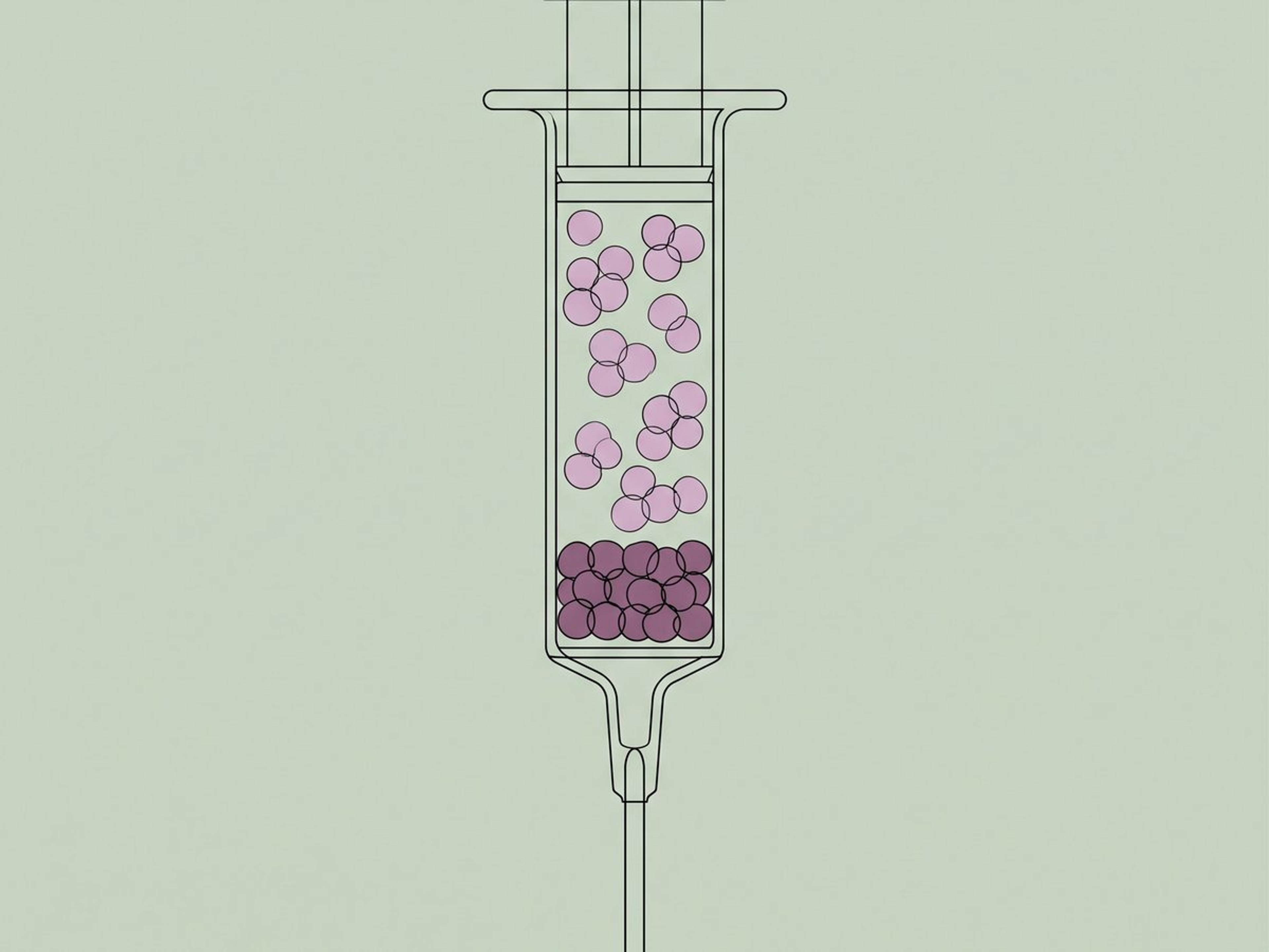 Prelievo di micrograsso e processamento a basso trauma — illustration