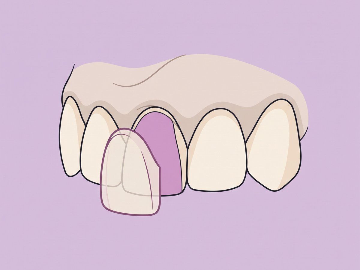 قشرة بورسلان صفائحية فلسباثية — illustration