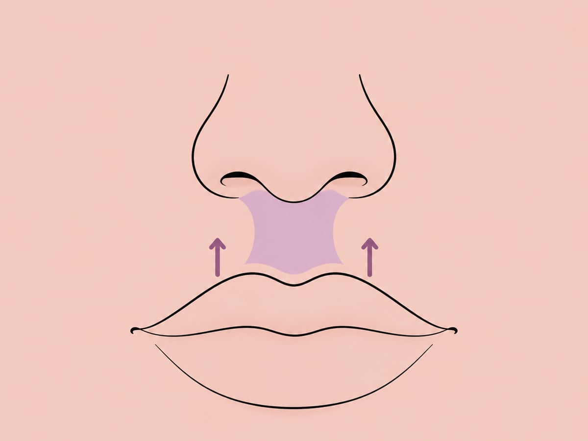 Lip lift — illustration