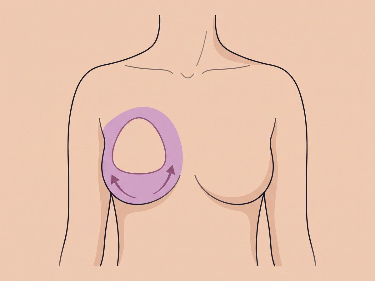Entfernung mit Austausch, Straffung oder Eigenfetttransplantation — illustration