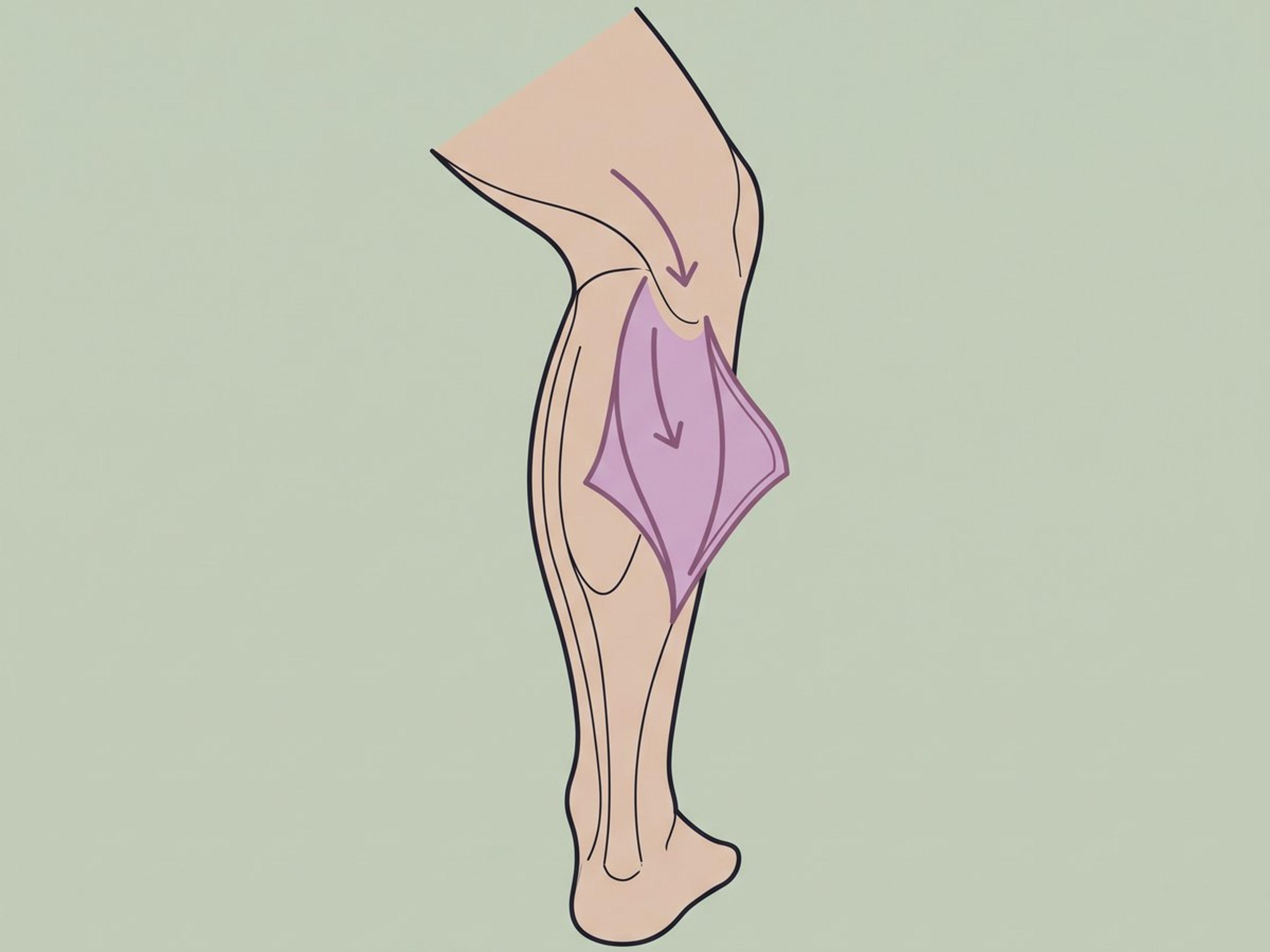Implantatplatzierung unter der Muskelhülle — illustration