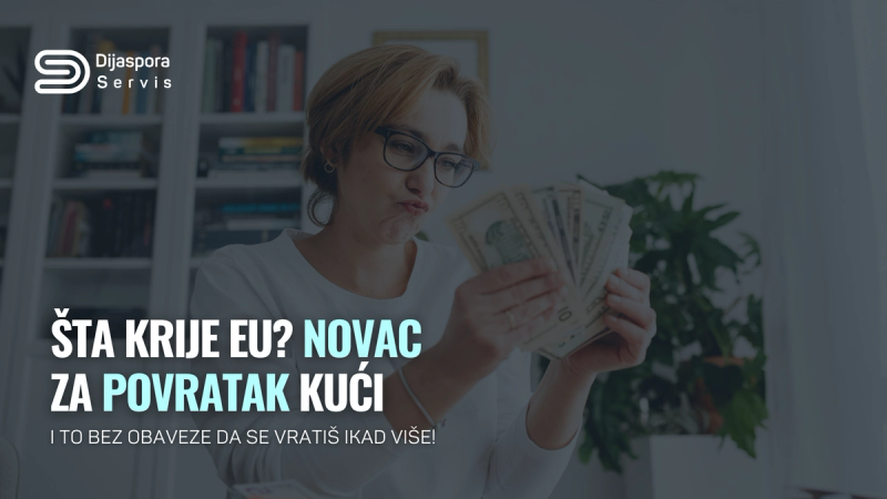 Šta krije EU? Novac za povratak kući – i to bez obaveze da se vratiš ikad više!