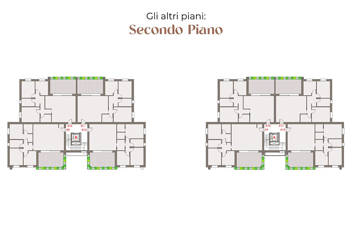 Altri piani: Secondo Piano