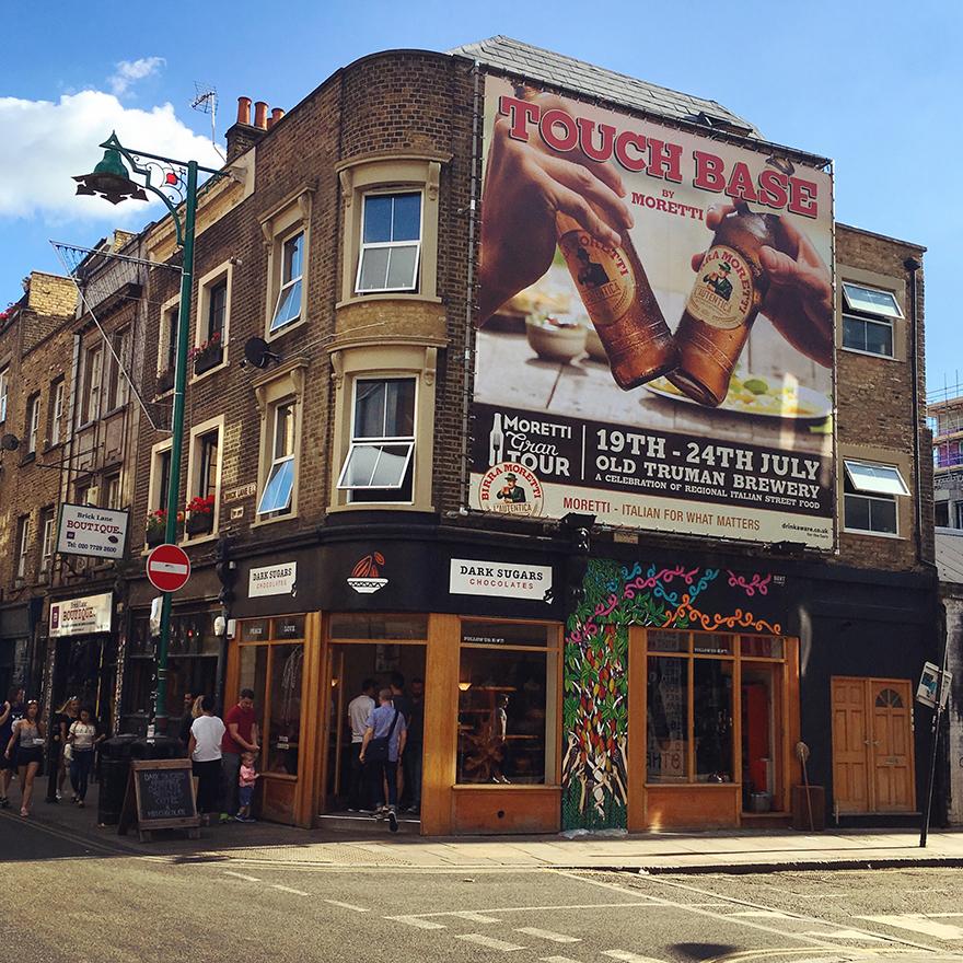 Spotted — Marco Mori's Moretti on Brick Lane