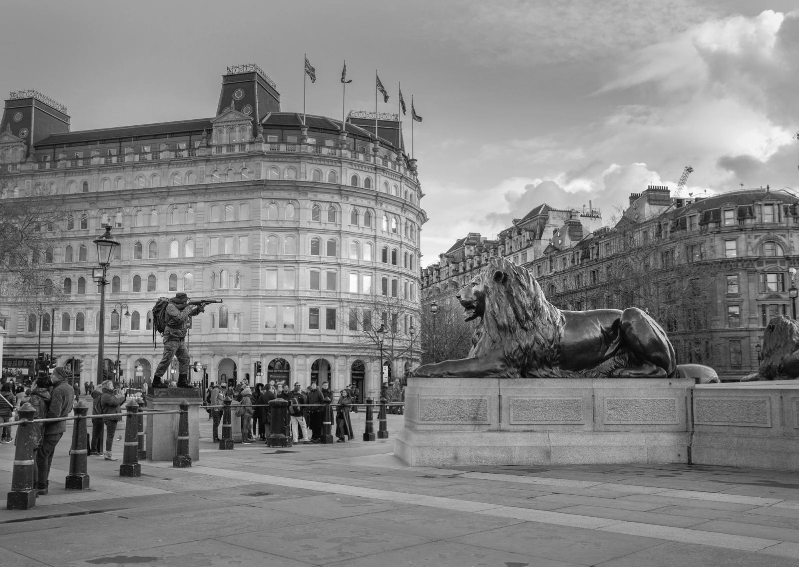 A large, iconic landmark in London.