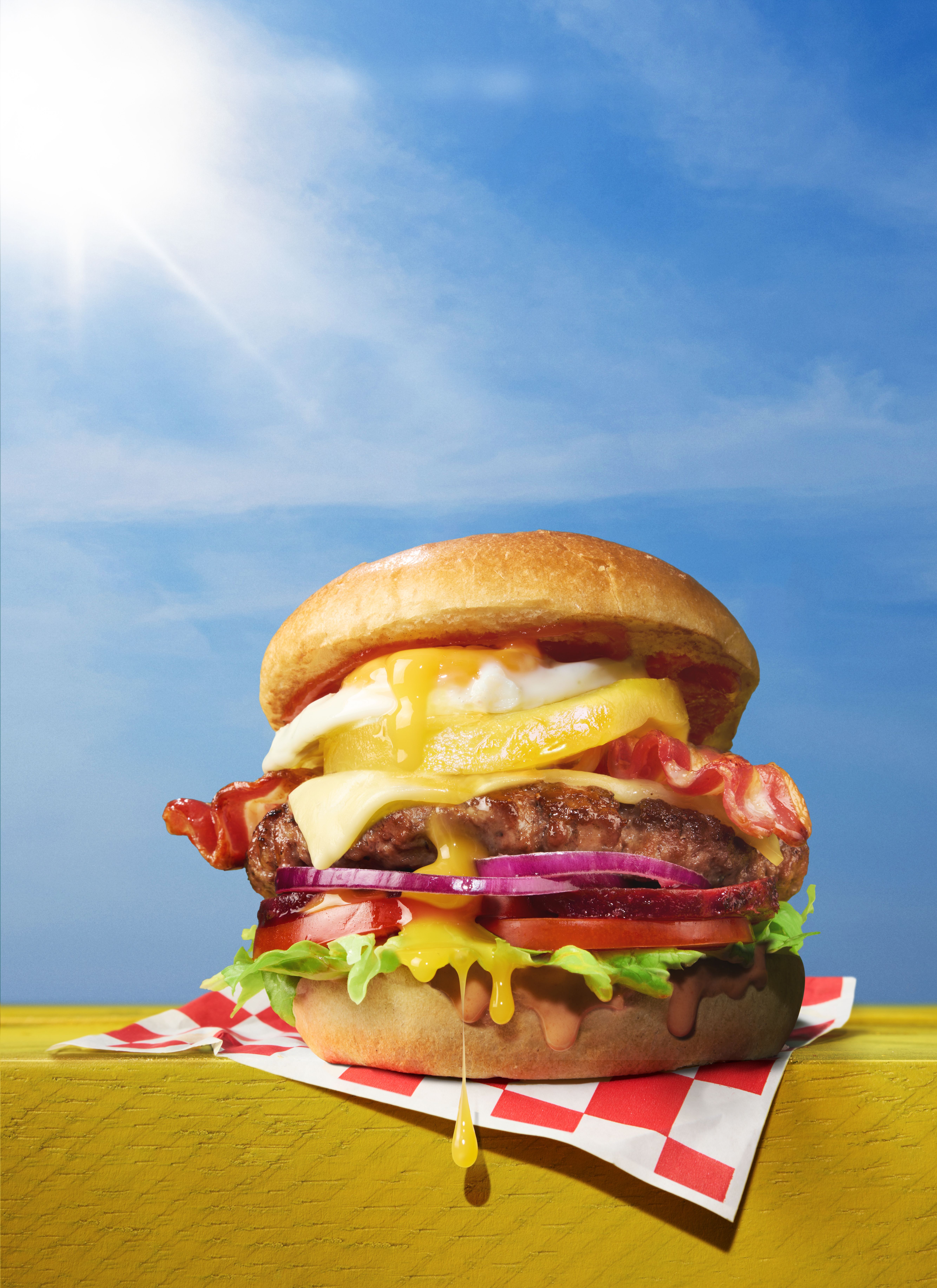 Chelsea Bloxsome Burger Aussie Loaded