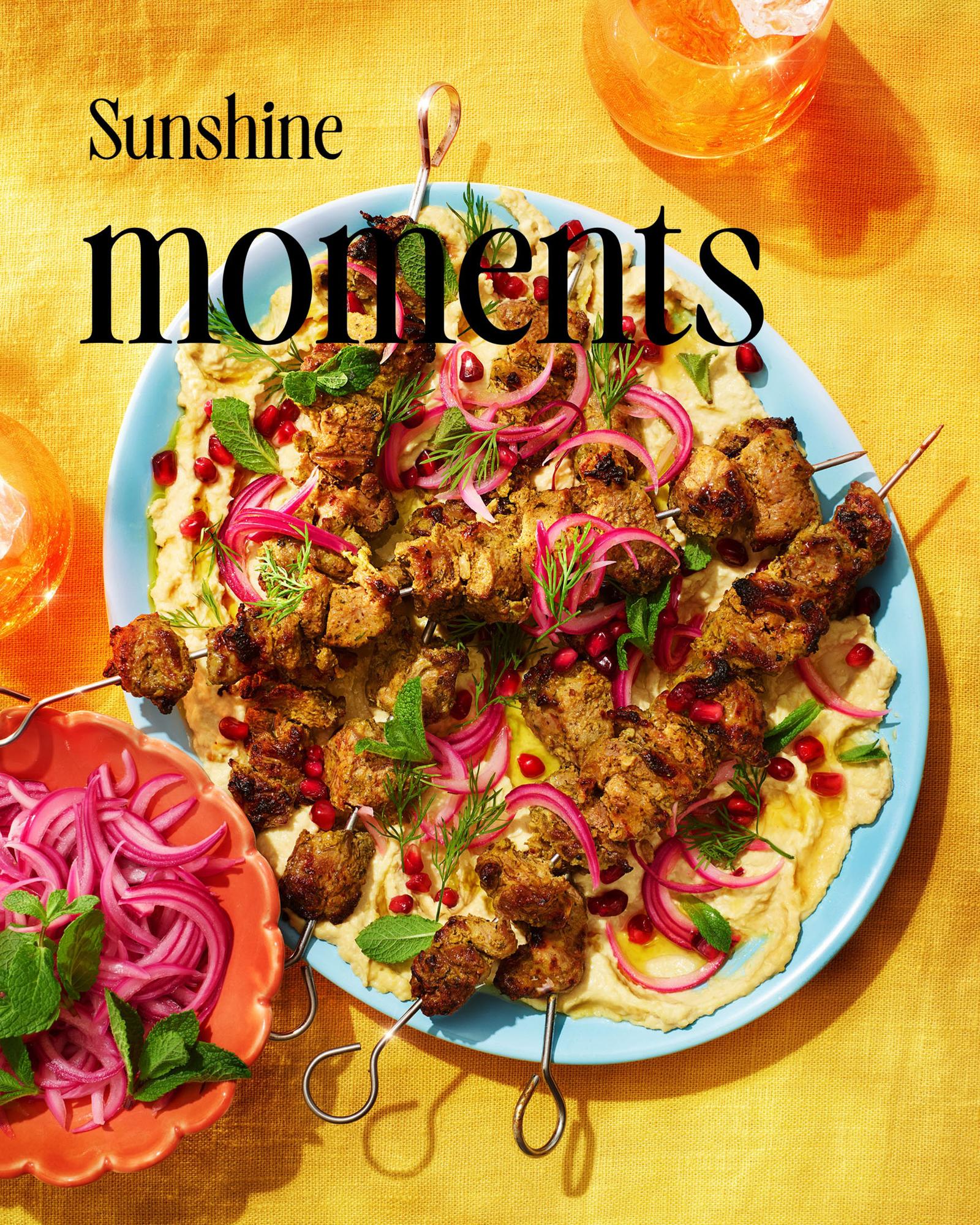 Cheslea Bloxsome Sunshine Meat Skewers Colourful
